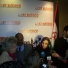 Intervención de Aminetu Haidar. Clausura de la 37 EUCOCO.