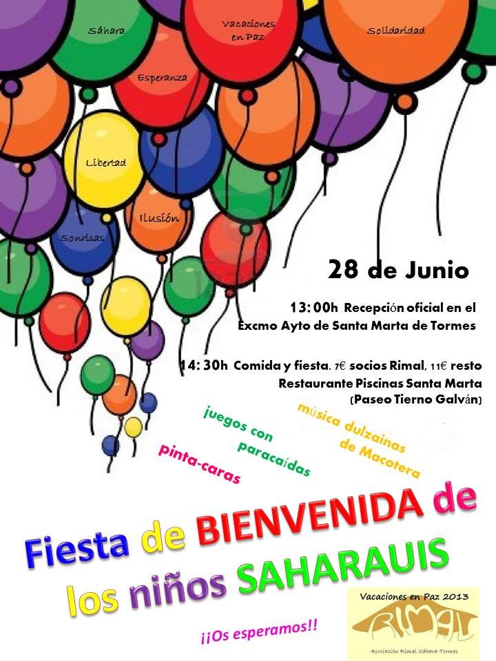 Fiesta bienvenida