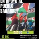 Volvemos a manifestarnos para exigir una solución inmediata al conflicto armado en el que vive el Pueblo saharaui